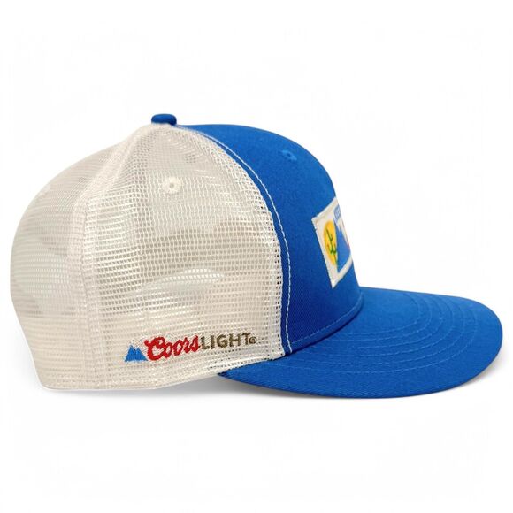 NEW Coors Light Keeping Arizona Chill Snapback Trucker Hat Blue/White - Picture 5 of 8